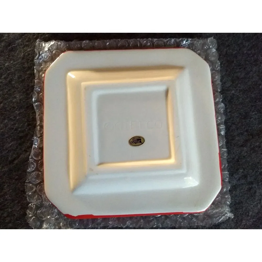 Olive Oil Dipping Bowl Ceramic Dish Giftco Tomato & Olive Graphics Box Lot/2 NEW